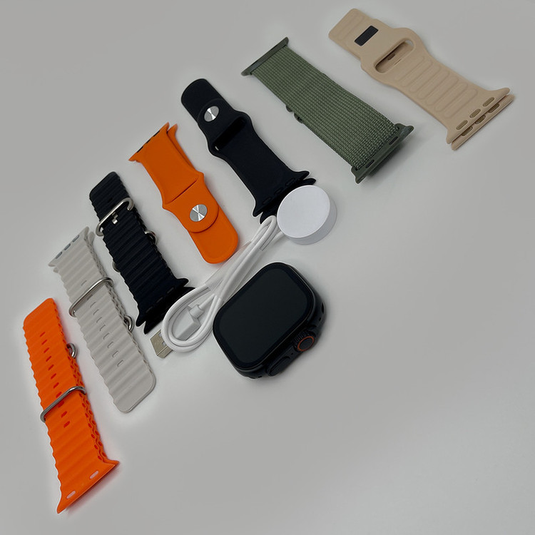 ساعت هوشمند مدل KW 8 ULTRA 2 مشکی