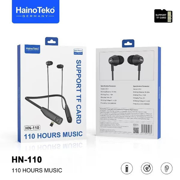 هدفون گردنی بلوتوثی هاینو تکو مدل HN-110