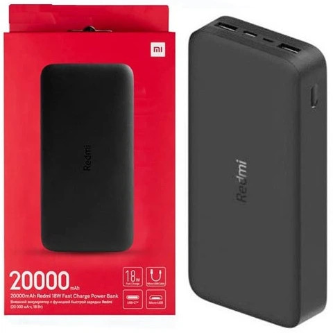 پاوربانک شیائومی Redmi PB200LZM ظرفیت 20000 (اورجینال)