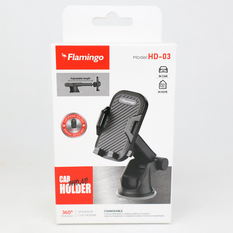 پایه نگهدارنده گوشی موبایل و تبلت فلامینگو مدل HD-03