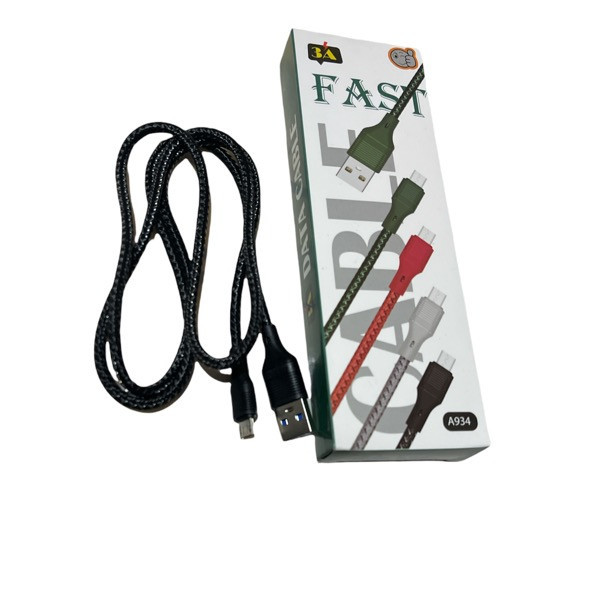 کابل تبدیل usb به type C مدل A934 طول 1 متر