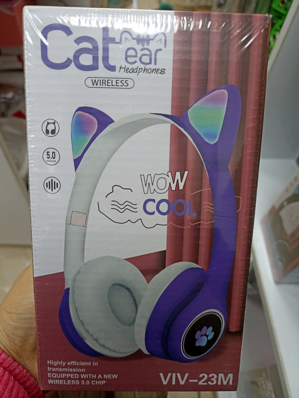 هدفون گربه ای مدل VIV_23M رقص نور دار