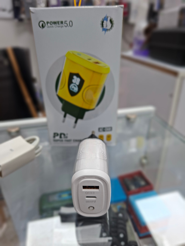 شارژر ۳۸ وات مدل AC-0118 به همراه کابل