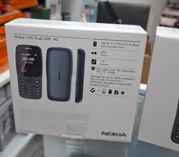 گوشی موبایل نوکیا مدل Nokia 106 4G (نوکیا 106 فور جی)