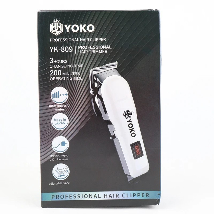 ماشین اصلاح(ریش تراش)و خط زن حرفهای YOKO مدل YK-809
