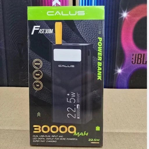 پاوربانک 30 هزار سوپرفست کالوس مدل CALUS FAST 301M