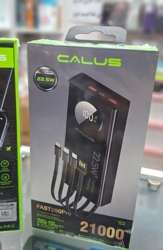 پاوربانک 21 هزار سوپرفست کالوس مدل CALUS FAST200PRO