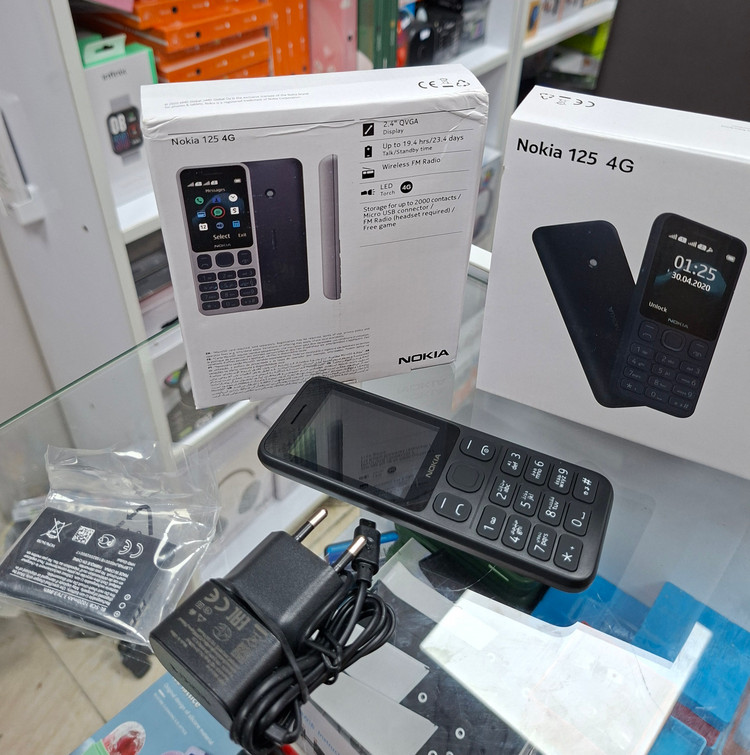 گوشی موبایل نوکیا مدل Nokia 125 4G -2017 (نوکیا ۱۲۵ فورجی ۲۰۱۷)