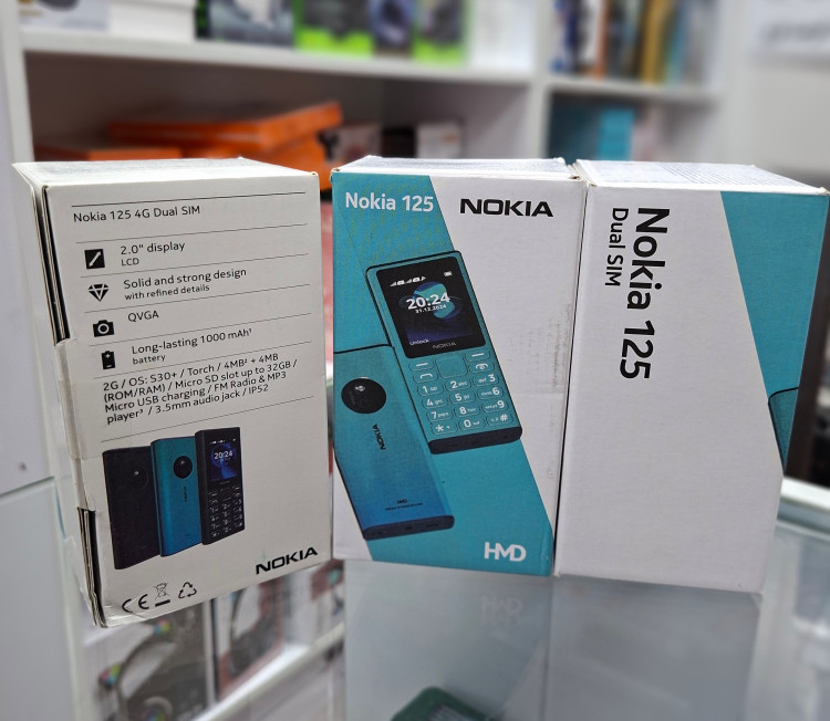 گوشی موبایل نوکیا مدل Nokia 125 4G -2024 (نوکیا ۱۲۵ فورجی ۲۰۲۴)