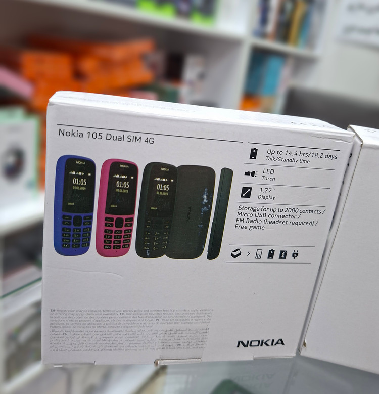 گوشی موبایل نوکیا مدل Nokia 105 4G (نوکیا ۱۰۵ فورجی)