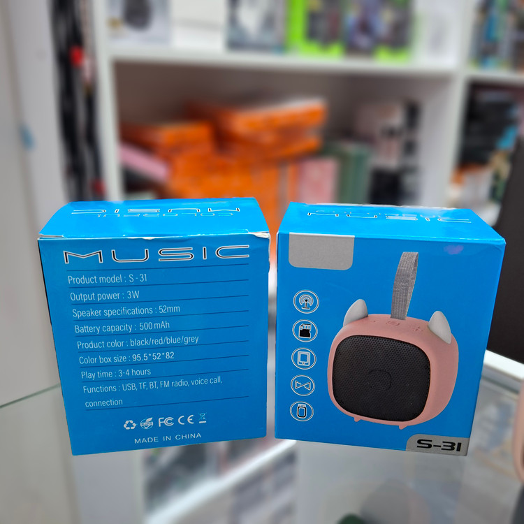 اسپیکر بلوتوثی فانتزی مدل S-31