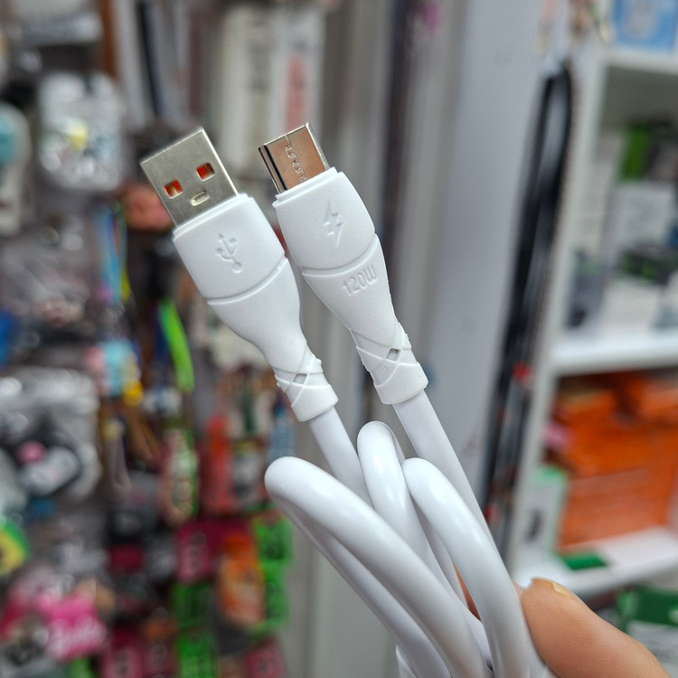 کابل شارژ تایپ سی SUPER CABLE مدل YS-C06