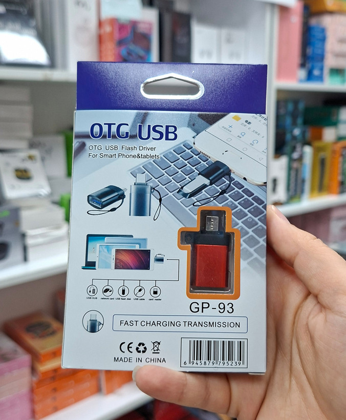 تبدیل OTG تایپ c و میکرو مدل GP-93