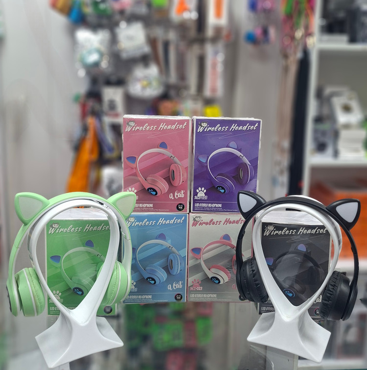 هدفون گربه ای مدل MZ-023 رقص نور دار