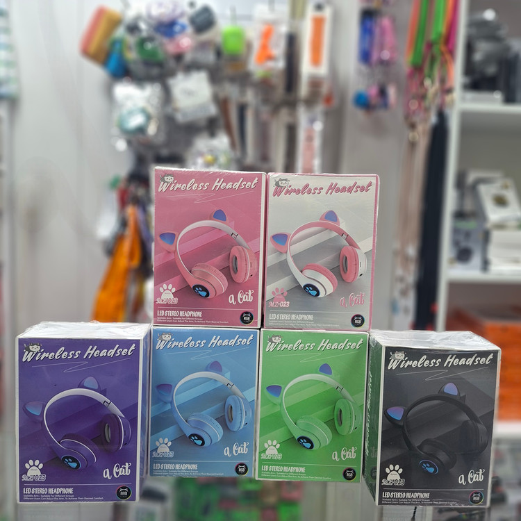 هدفون گربه ای مدل MZ-023 رقص نور دار