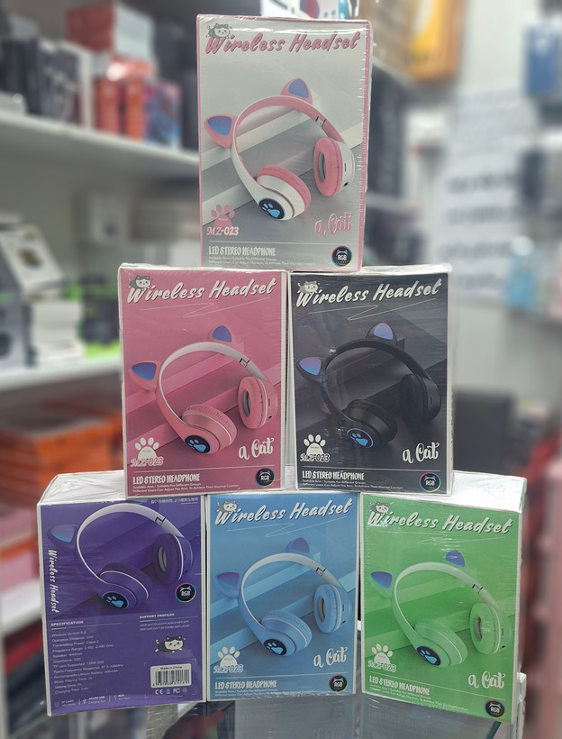هدفون گربه ای مدل MZ-023 رقص نور دار