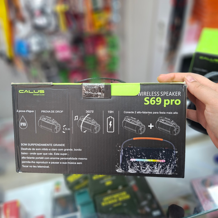 اسپیکر بلوتوثی اورجینال CALUS مدل S69 Pro