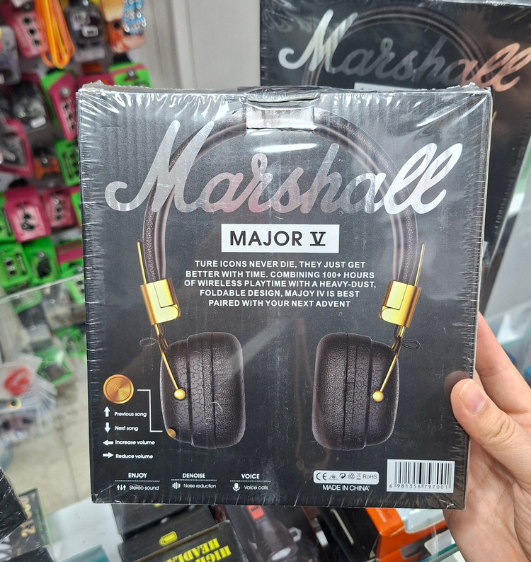 هدفون بلوتوثی مارشال Marshall Major V