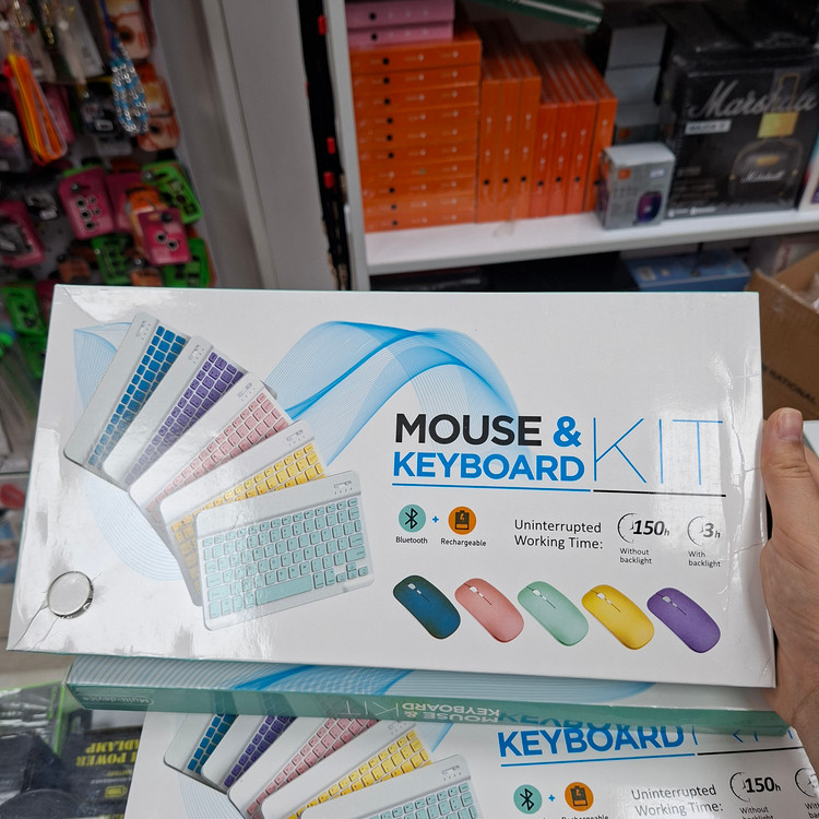 ست کیبورد و ماوس بی سیم بلوتوثی مدل KIT