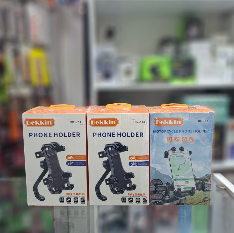 هولدر و نگهدارنده موبایل دکین مدل Dekkin DK-Z14 مخصوص موتور و دوچرخه
