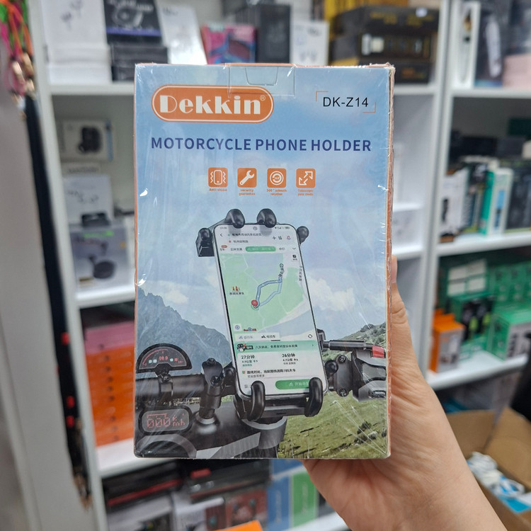 هولدر و نگهدارنده موبایل دکین مدل Dekkin DK-Z14 مخصوص موتور و دوچرخه