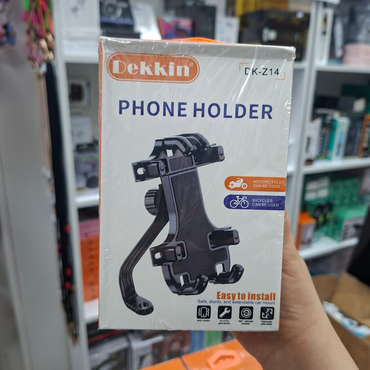 هولدر و نگهدارنده موبایل دکین مدل Dekkin DK-Z14 مخصوص موتور و دوچرخه