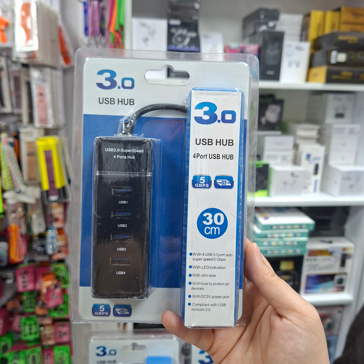 hub هاب 4 پورت USB 3.0