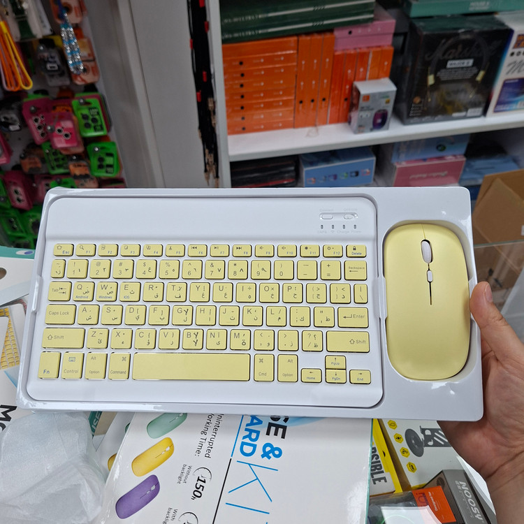 ست کیبورد و ماوس بی سیم بلوتوثی مدل KIT