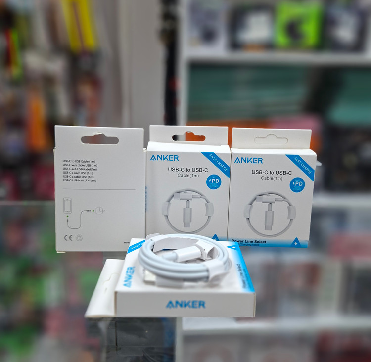 کابل شارژ دو سر تایپ c فست انکر (ANKER)