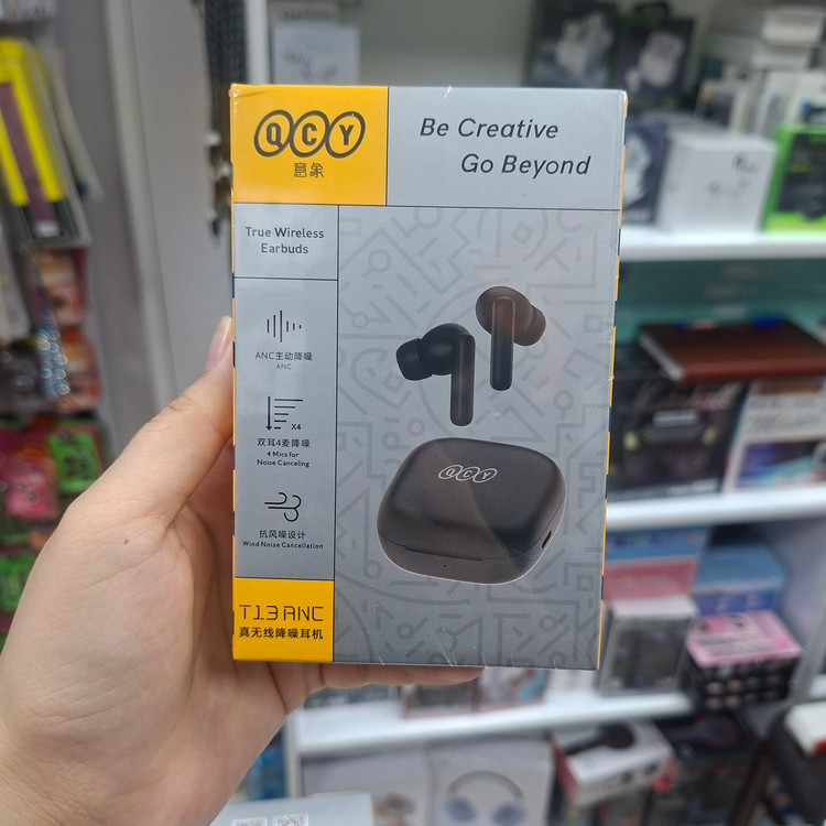 ایرپاد بلوتوثی QCY-T13 ANC دارای نویزکنسلینگ فعال(ANC)